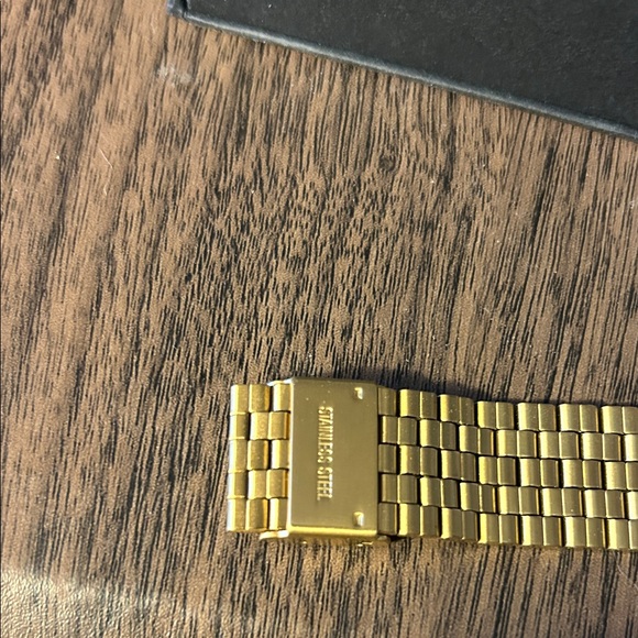 Nixon Gold and Black Men's Watch - Picture 5 of 7